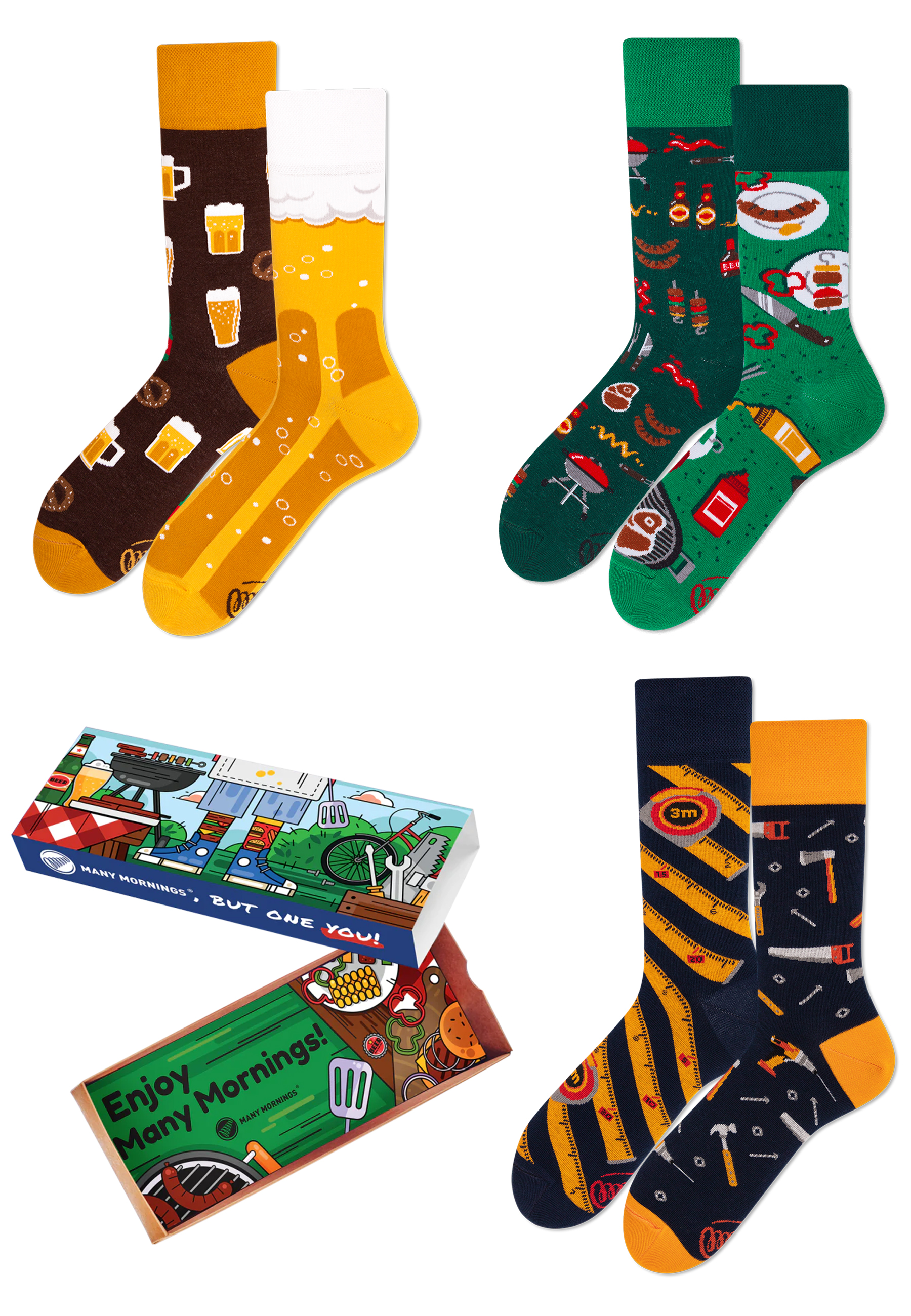 Many Mornings - Boys Set - 3P